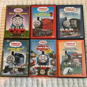 Thomas & Friends Colorful DVD Set Of 6